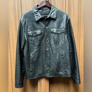 Banana Republic Black Leather jacket